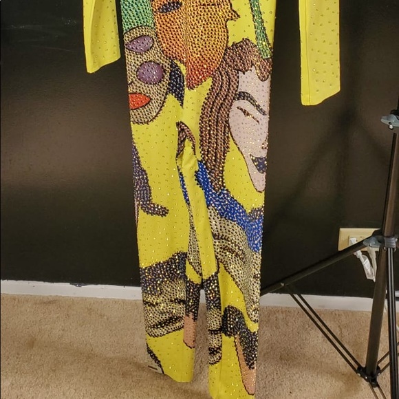 Faces studded lime one piece - Picture 4 of 4